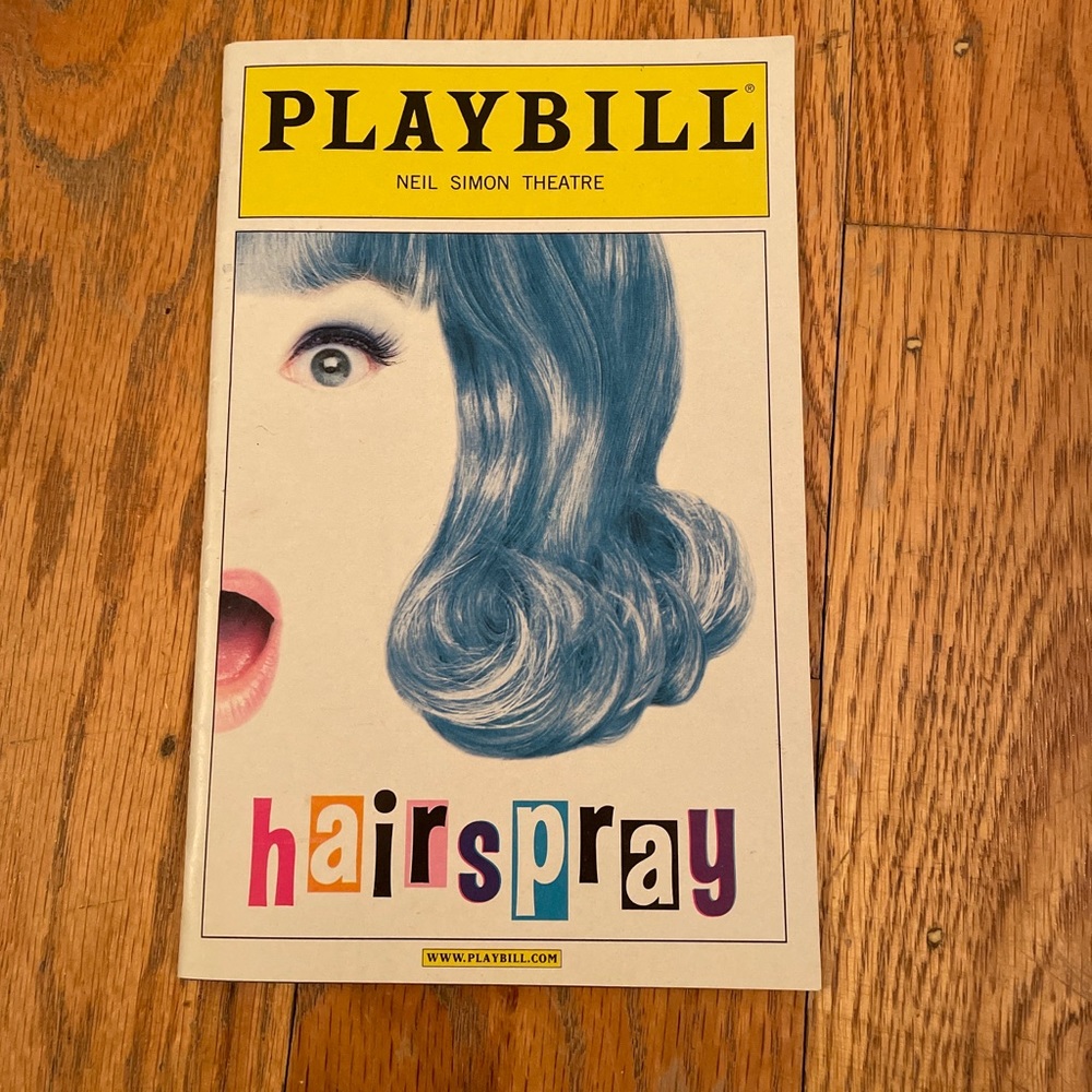 2005 Hairspray Playbill Neil Simon Theater